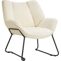 Tectake Sessel Kjeld Bouclé 73 x 72 x 81