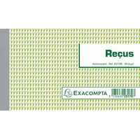 Exacompta 20x SD - Buch 10,5x18 Quittung 50x2 Bl