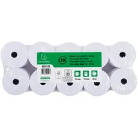 Exacompta 50x Additionsrolle 1-lagig Offset 60g/m2 70x70mx12 - Weiß