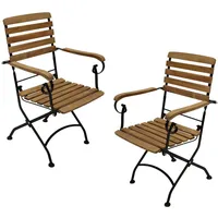 DEGAMO Jakarta Klappsessel 2-er Set 2 x 59 x