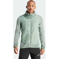 Adidas Terrex Multi Hybrid Insulated Kapuzenjacke Silver Green XL
