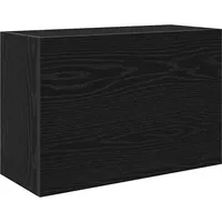 VidaXL Bad-Wandschrank Schwarz 60x25x40 cm Holzwerkstoff