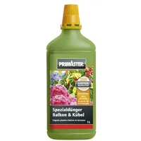 Primaster Blumendünger Flüssigdünger Balkon- und Kübelpflanzen 1 l