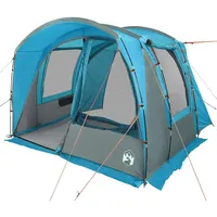 VidaXL Autozelt 4 Personen Blau Wasserfest