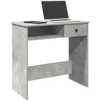 VidaXL Schreibtisch Betongrau 80x40x75 cm Holzwerkstoff