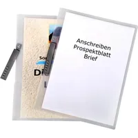 Dataplus Klemmhefter A3 Querformat PP bis 50 Blatt natur-transparent