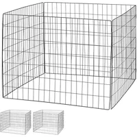 Relaxdays Komposter Metall, 3er Set, Biokomposter Garten, HBT: 70