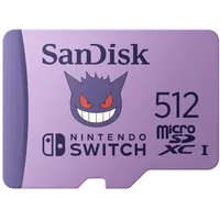 SanDisk Pokémon Gengar 512 Gb Sd-karte - Purple