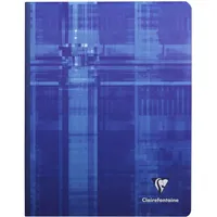 Clairefontaine 5x Notizbuch Leinenrücken, 17x22cm 96 Blatt, farbig sortiert,
