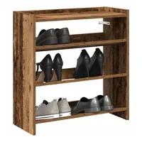 VidaXL Schuhregal Altholz-Optik 60x25x62 cm braun
