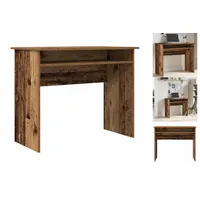 VidaXL Büroschreibtisch Altholz-Optik Braun