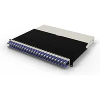 PATCHBOX 8RU STP, Violet / Netzwerk