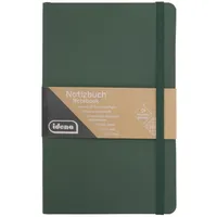 IDENA Notizbuch Eco, dunkelgrün
