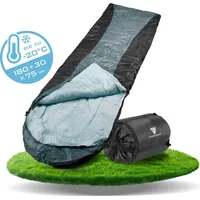 STAHLWERK Schlafsack -20°C Outdoorschlafsack Campingschlafsack Winterschlafsack