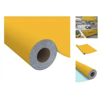 VidaXL Selbstklebende Möbelfolie Hochglanz-Golden 500x90 cm PVC