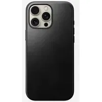 Nomad iPhone 16 Pro Max Lederhülle schwarz