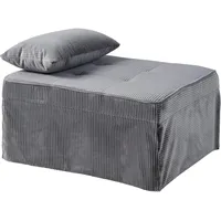 Atlantic Home Collection Multifunktionshocker Finn, Kordbezug, 80 x 70