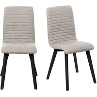 Home Affaire »Arosa Esszimmerstuhl, Polsterstuhl, Küchenstuhl, Speisestuhl, Essstuhl« (Set)