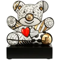 GOEBEL Figur 30 cm Pop Art Romero Britto Golden