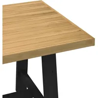 VidaXL Noain 180 x 75 x 90 cm braun