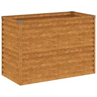 VidaXL Hochbeet 100 x 50 x 69 cm Cortenstahl