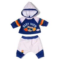 Zapf Creation BABY born Jogging Anzug Navy 43cm