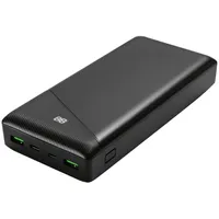 Deltaco Batterie Externe USB-A/C 30000mAh (Noir)