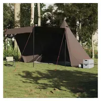 VidaXL Tipi-Familienzelt 8 Personen Braun