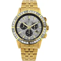 Louis XVI XLXVI1130 Herrenuhr Majesté Iced Out Baguette 43mm