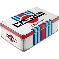 Nostalgic-Art Retro Vorratsdose Flach, 2,5 l, Martini – L'Aperitivo