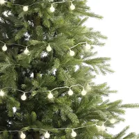 MARELIDA LED Lichterkette BERRY TWINKLE - 60 weiße XL