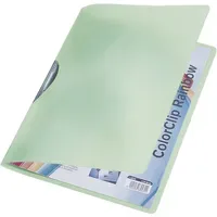 Leitz 41760055 Klemmmappe ColorClip Rainbow A4 PP grün