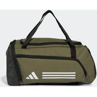 Adidas Essentials 3-Stripes Duffelbag Olive Strata/White