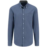 FYNCH-HATTON Langarmhemd FYNCH-HATTON, Herren, Gr. XXL, N-Gr, blau (cloud