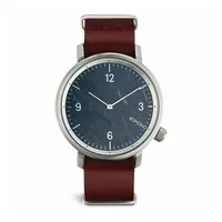 Komono Herrenuhr Komono KOM-W1942 (Ø 45 mm) - Dunkelblau/Dunkelrot/Silber