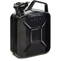 Bw BW® Kraftstoffkanister Metall Benzinkanister 5 Liter Schwarz RAL