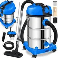 Masko MASKO® Industriestaubsauger Staubsauger Nass Trocken Sauger Edelstahl 2300W