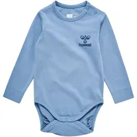 Hummel hmlMINO langarm Baby-Body 7986 | faded denim 98