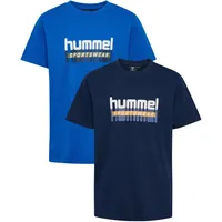 Hummel T-Shirt Hmltukas Jungen hummel navyblau 122