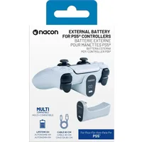 Nacon External Battery Spiele-Controllerbatterie PlayStation 5 (Weiß)