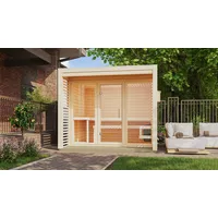 Karibu Armin inkl. 9 kW Ofen + ext. Steuerung