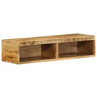 VidaXL TV-Wandschrank 80x30x19 cm Raues Mangoholz