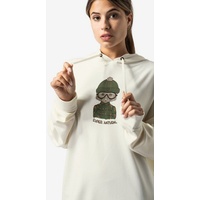 Super.natural Hoodie SNOW CAT in weiß | XL