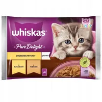 Whiskas Junior Pure Delight Frischebeutel 4 x 85 g