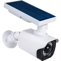 Maclean Brackets Maclean Kamera-Attrappe mit LED-Licht und Solarbetrieb |