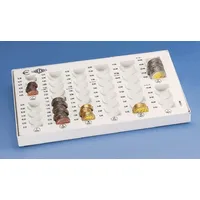 Wedo Münzzählbrett 268x165x30mm lichtgrau