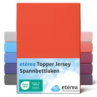 Etérea Himmlische Qualität etérea Jersey Topper Spannbettlaken 180x200-200x200 cm
