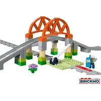 LEGO DUPLO 10426 Eisenbahnbrücke und Schienen - Erweiterungsset