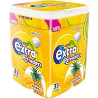 Extra® Refreshers TROPICAL Kaugummis 35 Stück