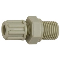 Riegler Gerade Einschraubverschraubung, G 1/4 a., für Schlauch 4/6